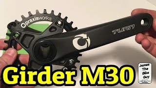 Turn Girder M30 Mountain Bike Crankset from Praxis Works [upl. by Hubey]