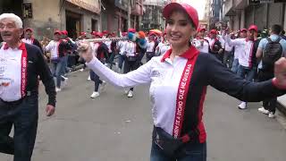 El paso de la danza LLAMERADA preentrada Gran poder [upl. by Illom]