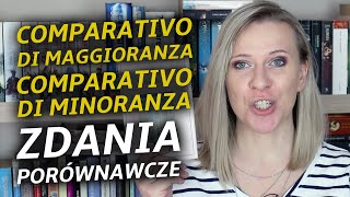 Zdania porównawcze Comparativo di minoranzamaggioranza Włoski dla wszystkich 53 [upl. by Alvita115]