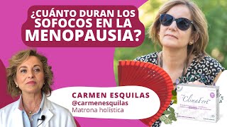 🔥 SOFOCOS en la MENOPAUSIA 🥵 ¿Cuánto duran y cómo aliviarlos 🌷 [upl. by Sucramd826]