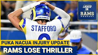 Rams Lose OT Thriller to Lions Puka Nacua Injury Update Big Takeaways Cooper Kupp is Back amp More [upl. by Ardisj267]