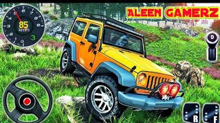 Jeep Offroad Racing Gameplay⭐ Free Drive Mode 🛩  Aleen Gamerz 🇬🇪 [upl. by Had]