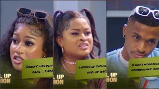 BBNAIJA REUNION PHYNA APOLOGIZES TO AMAKA GROOPHY SHIP IN THE MUD AS PHYNA amp GROOVY DRAG EACHOTHER [upl. by Purvis603]