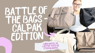 Calpak Battle of the Bags  Luka Duffel vs Large Duffel vs Laptop Tote vs Stevyn  Packing Test [upl. by Marcel]