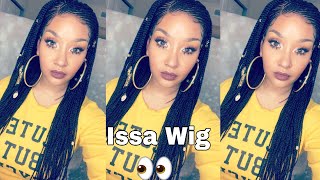 AFFORDABLE BRAIDED WIG SENSATIONNEL SIDE PART CONROW FT WIGTYPESCOM [upl. by Nalyk517]