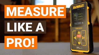 Red Laser Distance Measurer  DeWalt DW03050 [upl. by Starbuck]