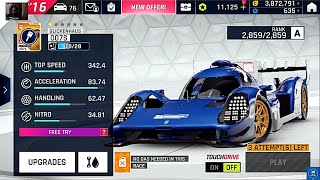 Asphalt 9  Grand Prix  Glickenhaus SCG 007  Car  Final Round 1  Walkthrough 2023 [upl. by Epoillac]