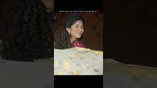 Chain ho chain ho song status  Sai pallavi in saree status  Sai pallavi traditional saree whatsapp [upl. by Garceau]