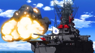 WARSHIPS IN ACTION FIRE SCENE High School Fleet ハイスクール・フリート [upl. by Joanna692]