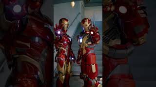 2 Ironmans better than 1 steaml ironmancosplay ironman avengers ironsuit marvel avengersstyle [upl. by Novyak]