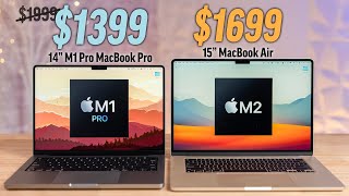 M1 Pro 14quot MacBook Pro vs 15quot Air Not What You Expect [upl. by Roanne]