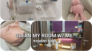 Reorganizing my WHOLE room  room tour 2024  🎀 🍀 [upl. by Inar]