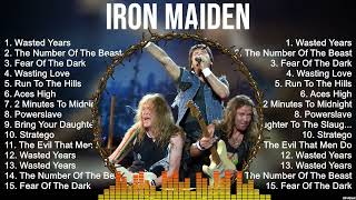 The Best Of Iron Maiden  Top 10 Artists of All Time  Iron Maiden Greatest Hits [upl. by Airemahs]