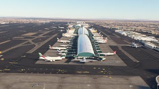 FBW A380X  Dubai Timelapse  5 hour in 4 minutes [upl. by Mauricio]