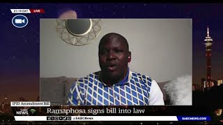 IPID Amendment Bill  Lesiba Thobakgale on the issue of clearance certificates [upl. by Ahsilif396]