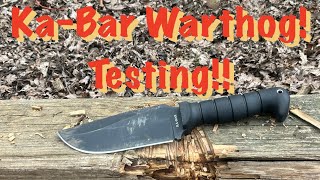 Kabar Warthog quick Field test [upl. by Behlke]