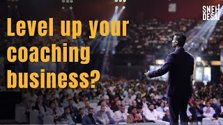 Ready To Level Up Your Coaching Business snehdesai growthmindset businesscoaching enterpreneur [upl. by Vandyke]