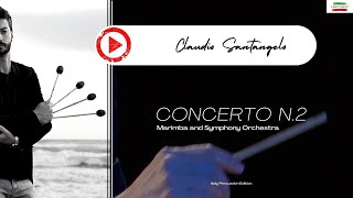 Claudio Santangelo  Concerto n°2 Marimba and Symphony Orchestra  Poland [upl. by Enrica527]