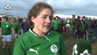 Irish Rugby TV Fiona Coghlan [upl. by Chadwick]