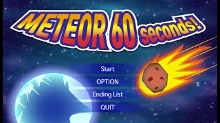 Meteor 60 Seconds Hero Ending [upl. by Hebe368]