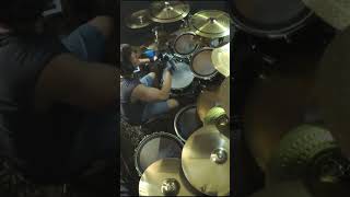 POST MORTEM 🥁🤘shorts drums drumcover slayer [upl. by Emelda]