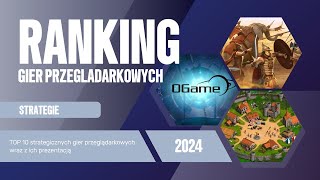 Najlepsze gry przeglądarkowe  Ranking  2024  Strategie [upl. by Nadabas]