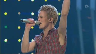 Erik Grönwall  Run to the hills  Idol Sverige TV4 [upl. by Bernt428]