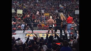 Goldberg confronts The nWo after the quotFingerpoke of Doomquot [upl. by Ahtebbat436]