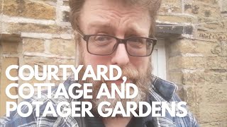 Courtyard Cottage and Potager Gardens [upl. by Aiclef]