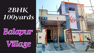 2 bhk independent house for salebalapur Badangpet [upl. by Horatius]