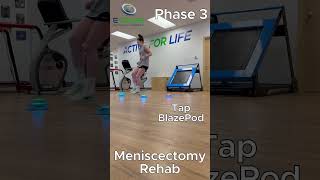 Meniscus Tear  Soccer Player  Decision Making Reaction Time amp Stability  BlazePod Tap Out [upl. by Stephine50]