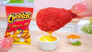 Best Of Food Recipe 🤗 How To Make Delicious Miniature Cheetos Fried Chicken  By Tina Mini Cooking [upl. by Lered]