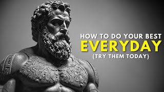 12 Stoic Secrets for Doing Your Best  Stoicism [upl. by Aikmat]