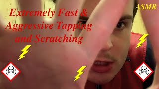 ASMR  Lofi Extremely Tingly Fast amp Aggressive Tapping and Scratching [upl. by Akinnej]