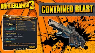 Borderlands 3  Contained Blast Legendary Weapon Guide Enemies Go BOOM [upl. by Aonian]