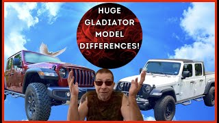 4 Huge Differences Between Jeep Gladiator Sport S and Mojave [upl. by Itoyj]