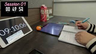 Following a Korean High School Schedule 3 Sessions Only  Study With Me  190 Minutes [upl. by Theodosia]