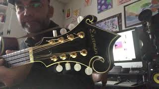 Eastman MDA815 mandola  dear Abby  John Prine cover [upl. by Reel]