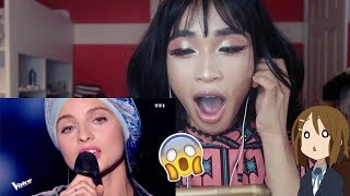 Reacting To French Muslim Mennel Chante Sing Hallelujah The Voice 2018 [upl. by Bois]