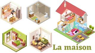 Le lexique de la maison 🏠 en français [upl. by Kala]