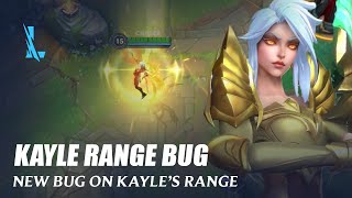 Kayles Range Bug  Wild Rift [upl. by Terena398]