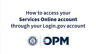 Navigating Federal Retirement How to Access Your Services Online Account Through Logingov [upl. by Nirej896]