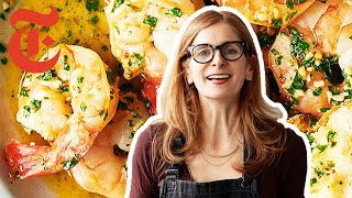 Classic Shrimp Scampi  Melissa Clark  NYT Cooking [upl. by Novy]