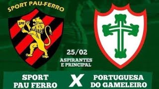 SPORT PAUFERRO VS PORTUGUESA DO GAMELEIRO [upl. by Divadnahtanoj]