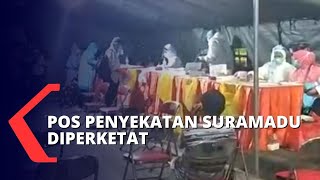 Pos Penyekatan di Jembatan Suramadu Diperketat 100 Nakes Per Sif Disiagakan [upl. by Elstan108]