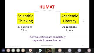 Why Choosing HU  HUMAT Test entry requirements [upl. by Lenard770]