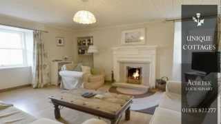 Achleek Holiday Cottage Loch Sunart Self Catering Accommodation Strontian Argyll [upl. by Virgilia]