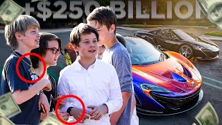 Inside Elon Musks Kids BILLIONAIRE Lifestyle [upl. by Zoi]