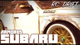 RC DRIFT CAR  ARMORED SUBARU quotGTA5 stylequot [upl. by Zsazsa298]