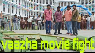 Vaazha movie fight scene  vaazha movie  vaazha fightscene trending movie youtube [upl. by Magel]